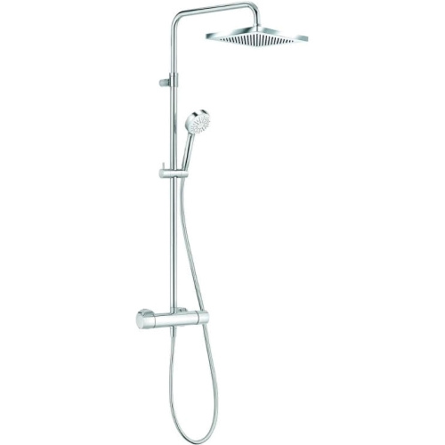 Душевая стойка Kludi LOGO DUAL SHOWER SYSTEM 6809805-00 настенная цвет хром