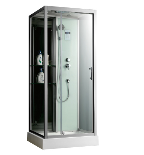 Душевая кабина Frank 2015338 100х85 с крышей ориентация универсальная Душевая кабина Frank 2015338 100х85 с крышей ориентация универсальная