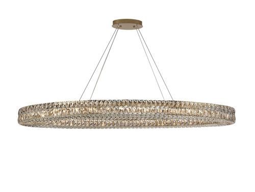 Люстра подвесная Newport 8550 8550/160 C oval gold polished