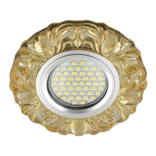Светильник встраиваемый Fametto Luciole 136 (Луциоле 136) Dls-L136 Gu5.3 Glassy/Yellow