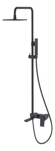 Душевая стойка Boheme Q 148-BB.2 настенная цвет черный
