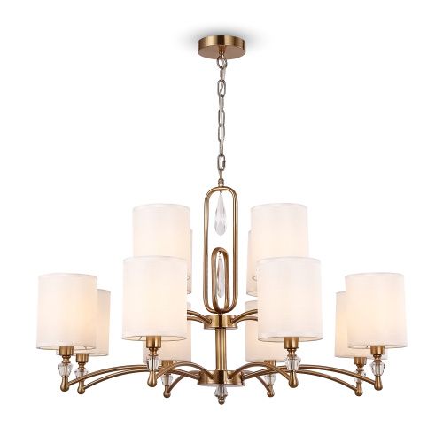 Светильник подвесной Freya Riverside Crystal FR1007PL-12BS