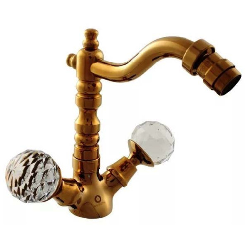 Смеситель RavSlezak BRILLIANCE BRILLIANCE121.5/9SM на биде бронза Смеситель RavSlezak BRILLIANCE BRILLIANCE121.5/9SM на биде бронза