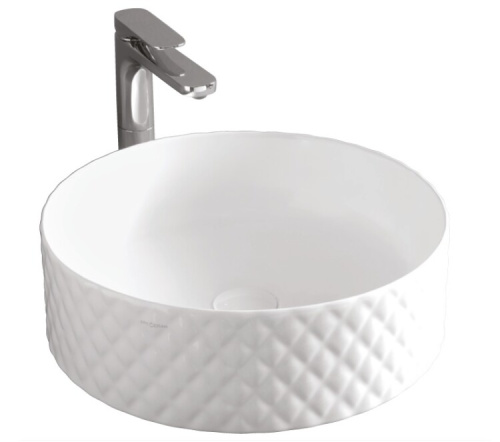 Раковина Artceram Rombo 44 см OSL009 01 00 накладная цвет белый