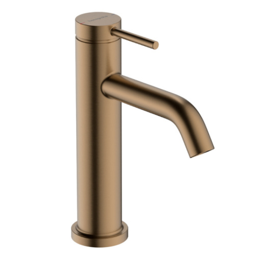 Смеситель Hansgrohe Tecturis S 73311140 на раковину бронза