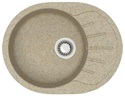 Кухонная мойка Azario Light CS00079922 58х44 цвет коричневый