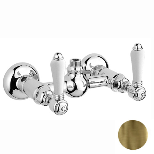 Смеситель для душа Nicolazzi Petit Mont Blanc 1425BZ78 настенный бронза без термостата