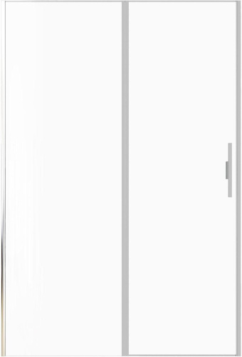 Душевая дверь Allen Brau Priority 3.31011.BA 140х200 стекло прозрачное профиль серебро брашированное