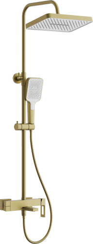 Душевая стойка BELZ B658 B24658-5 настенная цвет золото