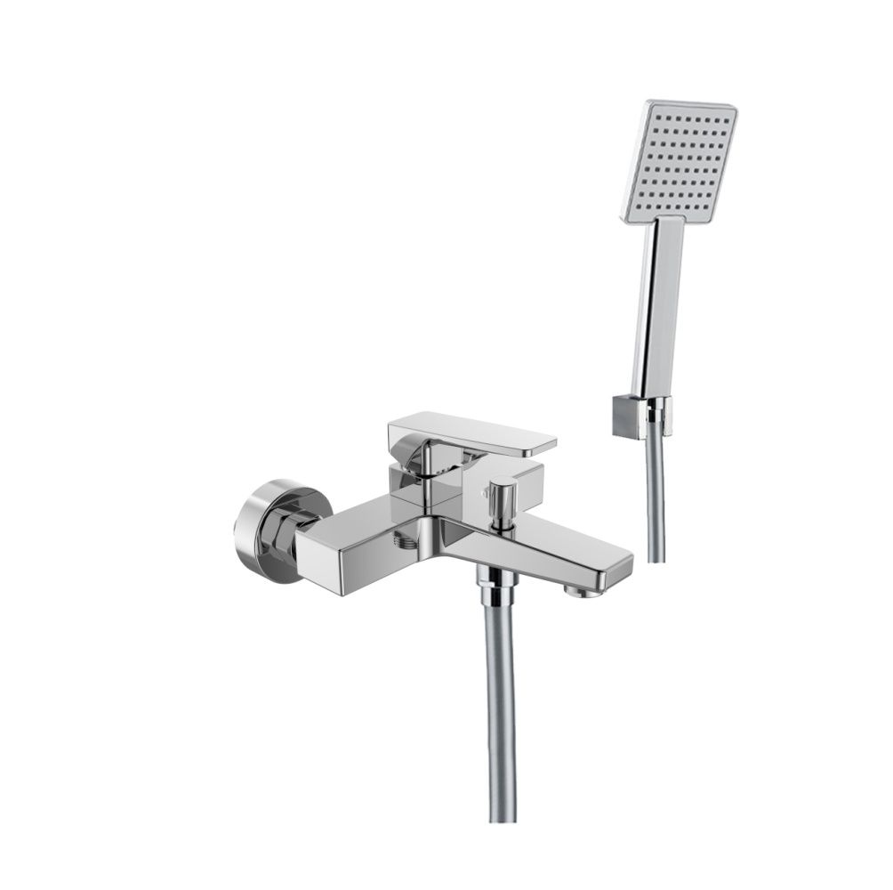 Смеситель Fiore Dark 140CR4451 настенный хром