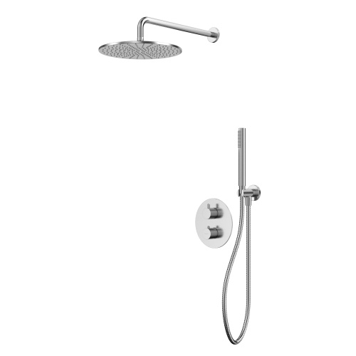 Душевая система Whitecross Y brushed nickel YSET08NIB встраиваемая