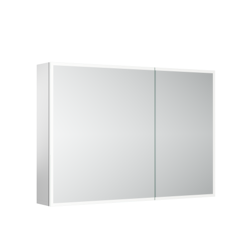 Зеркало-шкаф Sancos Evoke SC80100 100х14х70 настенный цвет серый Зеркало-шкаф Sancos Evoke SC80100 100х14х70 настенный цвет серый