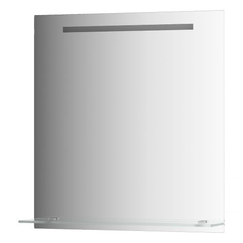 Зеркало в ванную Evoform Ledline-S BY 2155 70х75 цвет серый