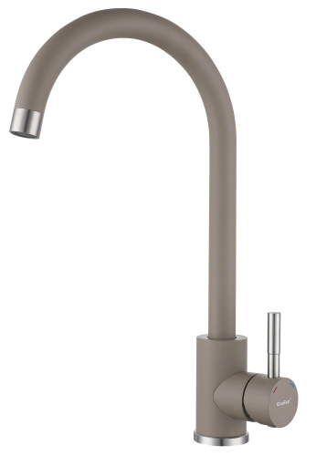 Смеситель для кухни Granfest QUARZ Z-5410 песочный на мойку песочный