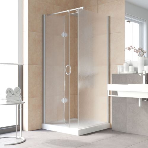 Душевой уголок Vegas-Glass GPS-Fis LUX GPS-Fis LUX 80*80 07 02 L 80х80 стекло рифленое профиль хром без поддона