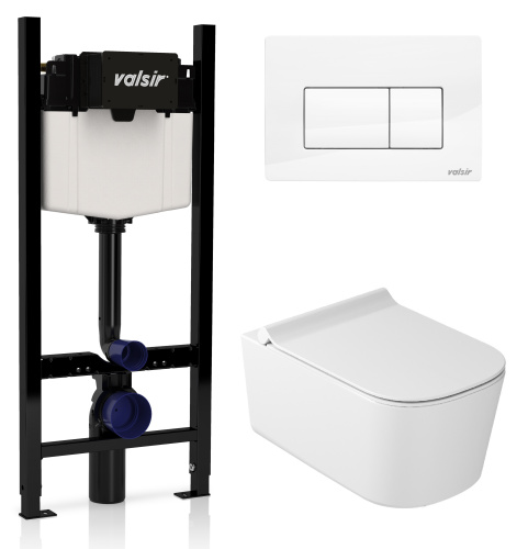 Комплект унитаз с инсталляцией Valsir KIT VSWG 5486 Slim P1