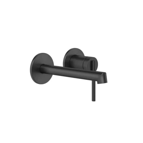 Смеситель для раковины Gessi Ingranaggio 63581#299 встраиваемый в стену черный (внешняя часть)