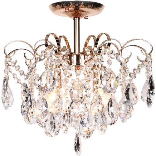Люстра на штанге Escada CROWN (ЦРОВН) 1113/4PL Gold