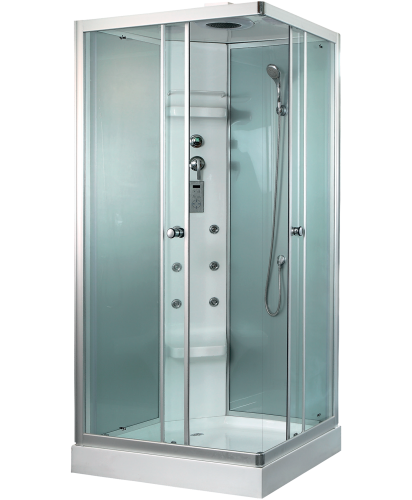 Душевая кабина Timo Lux TL-1504L 110х85 прямоугольная с крышей ориентация левая Душевая кабина Timo Lux TL-1504L 110х85 прямоугольная с крышей ориентация левая