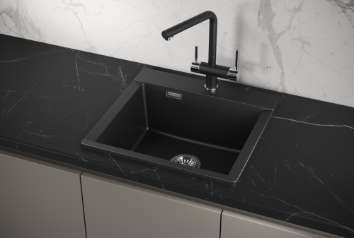 Кухонная мойка Granula 5201 ШВАРЦ 52х50 цвет черный