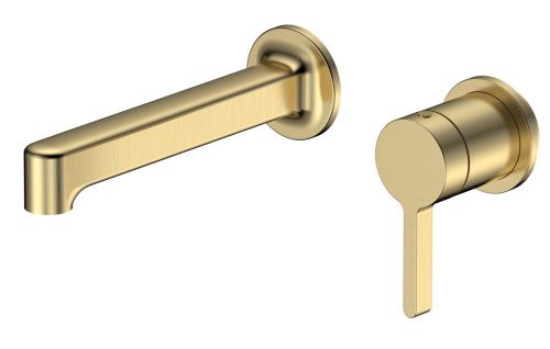 Смеситель для раковины Esko SC28G встраиваемый в стену золото