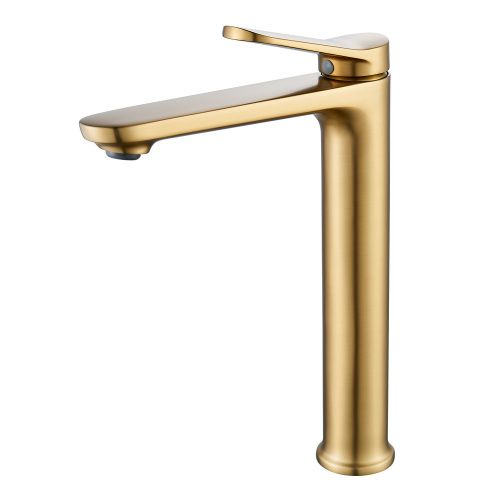 Смеситель для раковины Shevanik S43G S4311G на столешницу золото