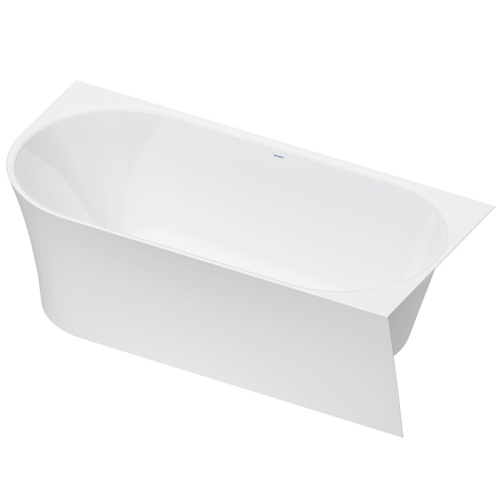 Ванна акриловая Duravit Duravit No.1 700581000000000 170х80 пристенная овальная