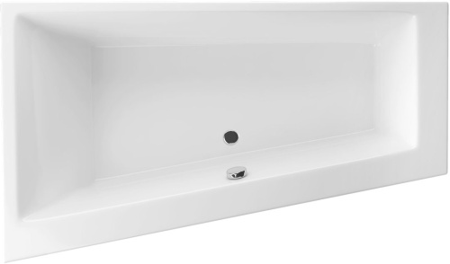 Ванна акриловая гидромассажная Excellent Sfera WAEX.SFP17.LINE.WH 170х100 пристенная асимметричная с каркасом