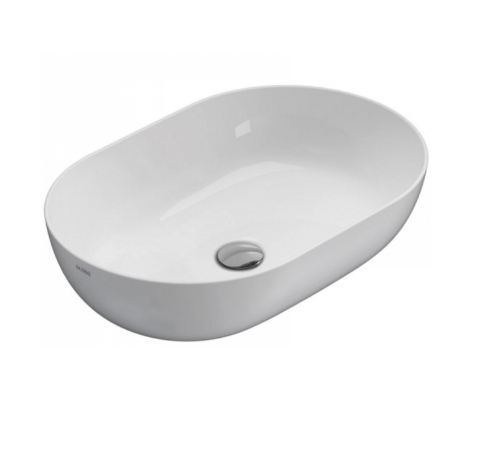 Раковина Globo T-EDGE 54 см B6O54BI накладная цвет белый