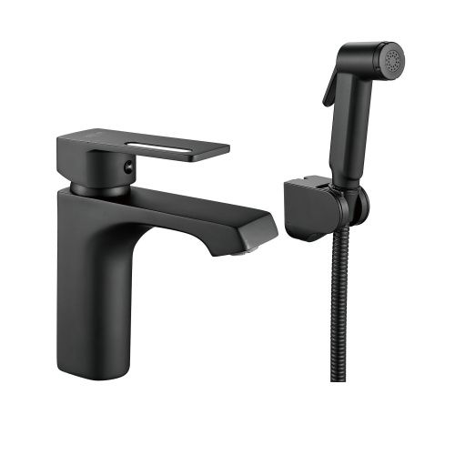 Смеситель Raffine F171H на раковину черный