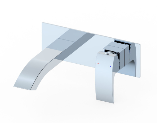 Смеситель Wonzon & Woghand Fit WW-88869009-CR встраиваемый в стену хром