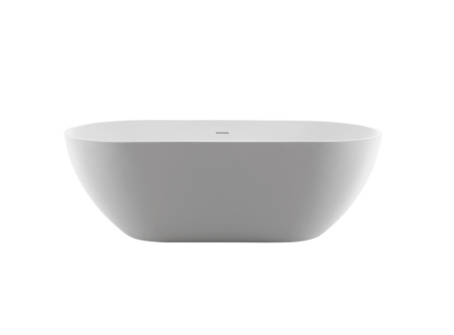Ванна из искусственного камня Solid Surface BelBagno ETNA BB-ETNA-170-80-58-SSB 170х80 отдельностоящая овальная