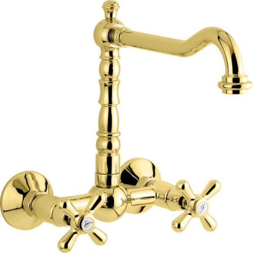 Смеситель для кухни Emmevi Deco Old 12645/OR настенный золото