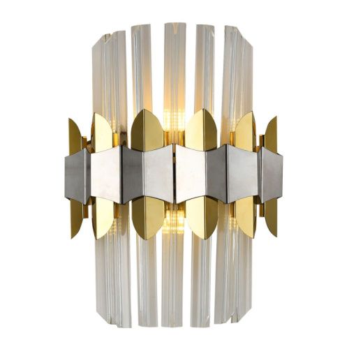 Бра Natali Kovaltseva SKALA (СКАЛА) SKALA 81435/1W BRASS SILVER