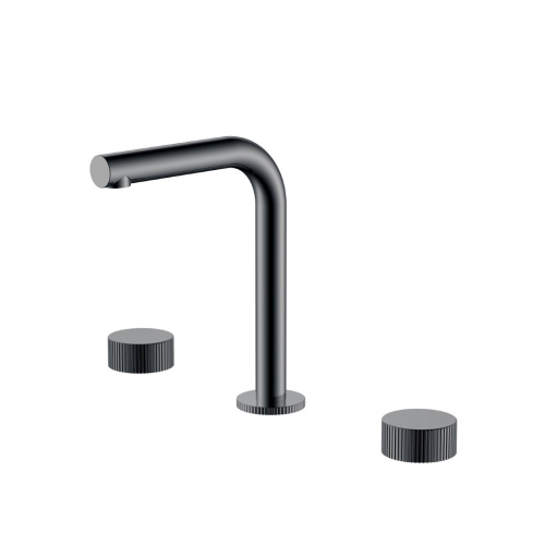 Смеситель Boheme Stick 152-SGM.3 на столешницу графит глянцевый