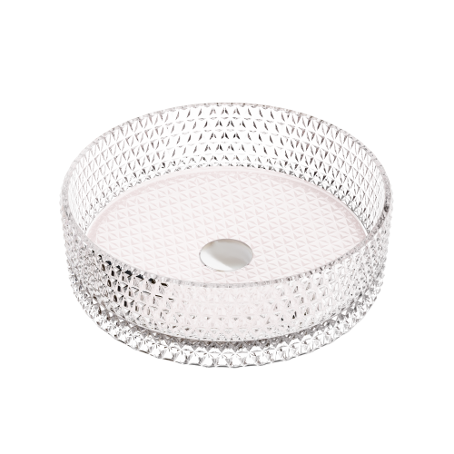 Раковина Ceramica Nova CRISTAL 36 см CN6061 накладная цвет розовый