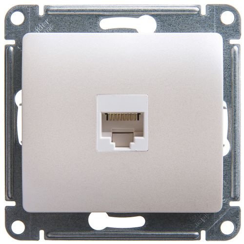 Розетка компьютерная RJ45 Systeme Electric Glossa (Глосса) GSL000681K