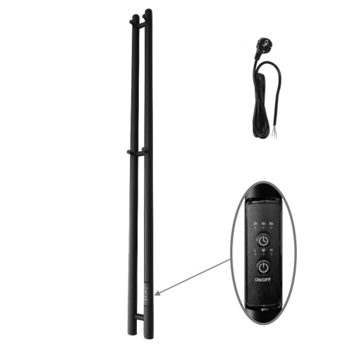 Полотенцесушитель Маргроид Inaro Inaro-1206-1049-9005R 9х120 электрический черный матовый