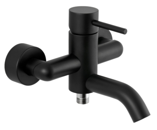 Смеситель для ванны Remer X Style X05NO настенный черный