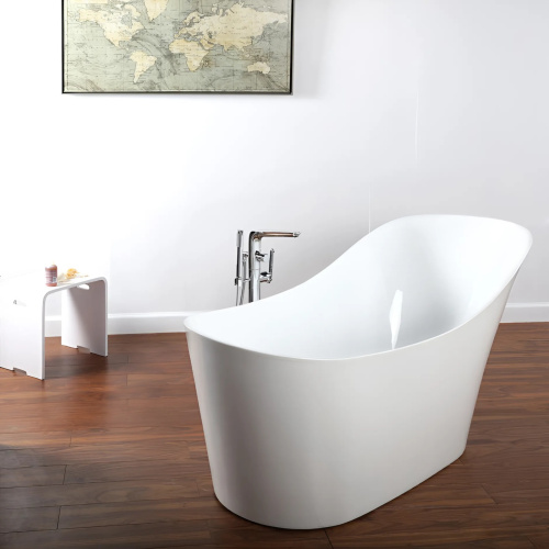 Ванна акриловая Cerutti SPA CT10880 170х75 отдельностоящая  овальная