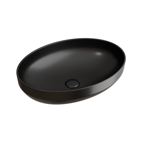 Раковина Ceramica Nova ELEMENT 50 см CN6056MB накладная цвет черный матовый