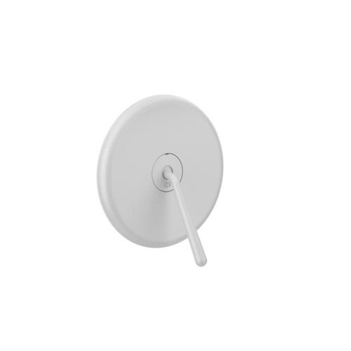 Смеситель для душа Gessi Goccia 33744#279 встраиваемый в стену белый (внешняя часть)