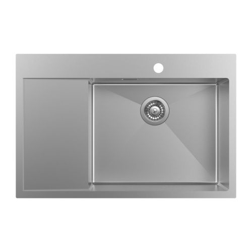 Кухонная мойка IDDIS Haze HAZ78SRi77 78х51 цвет сатин поверхность матовая