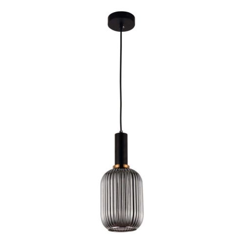 Светильник подвесной Lumina Deco Rico (Рицо) LDP 1218-1 GY+BK