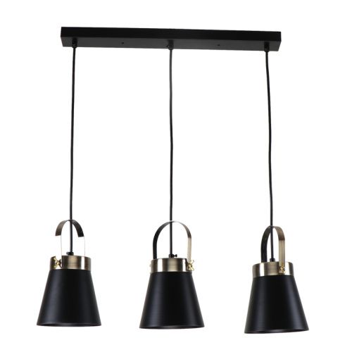 Светильник подвесной IMEX MD.3607 MD.3607-3-P BK+AB