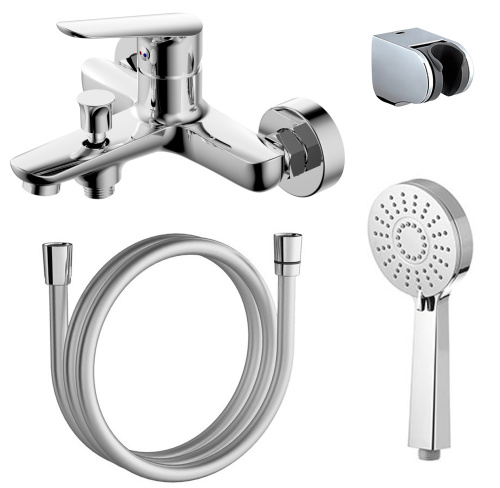 Смеситель Azario CAMPO AZ-KX238275C настенный хром