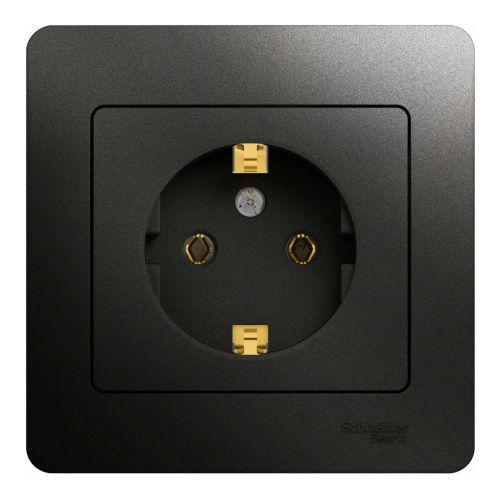 Розетка с/з 16А Systeme Electric Glossa (Глосса) GSL000742
