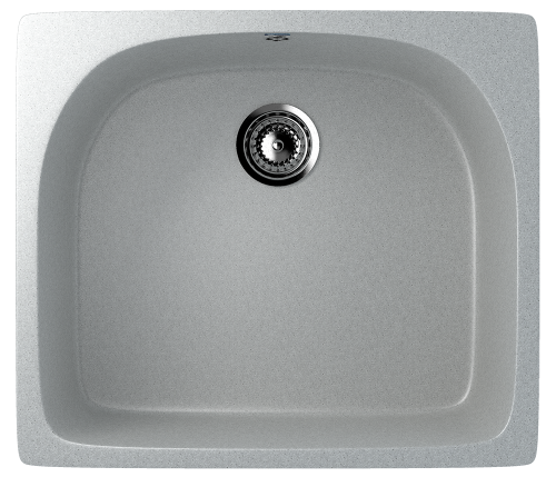 Кухонная мойка Ulgran Classic U-408-310 59х51 цвет серый