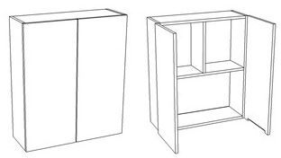 Шкаф Corozo Альтаир SD-00000502 60х70 подвесной цвет белый - фото 4