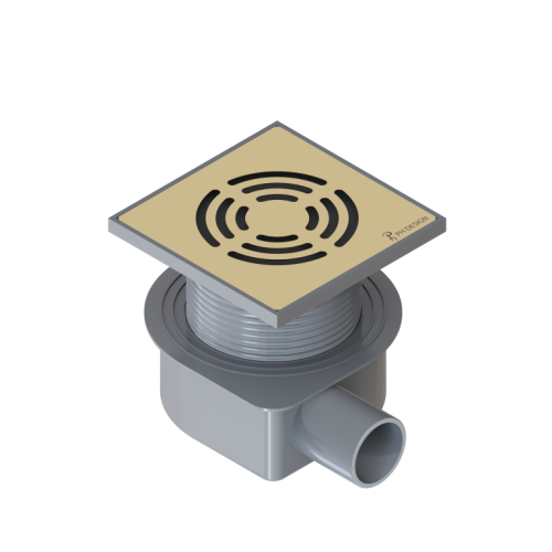 Душевой трап Boheme Smart Design 984-10-G